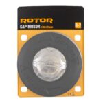 R-7 Cap mosor 140x72 mm cu fir 2.4 mm x 2 m ROTOR - In lucru