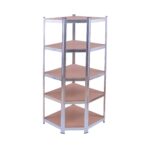 Raft de colț galvanizat 70x45x180 cm pentru depozitare ROTOR - In lucru