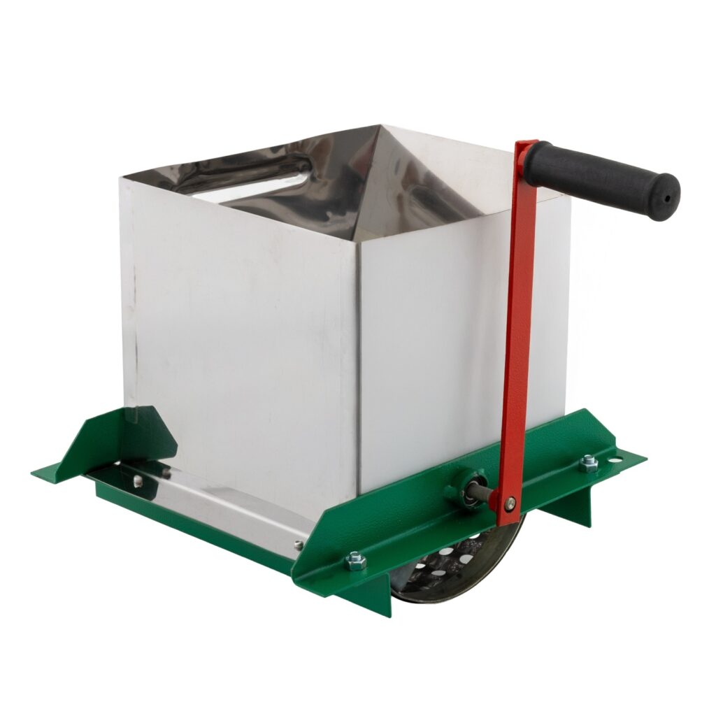 Razatoare fructe MINI Complet Inox cu tambur, manuala Koza-Nova, 100kg/Ora, 6L - Zdrobitoare