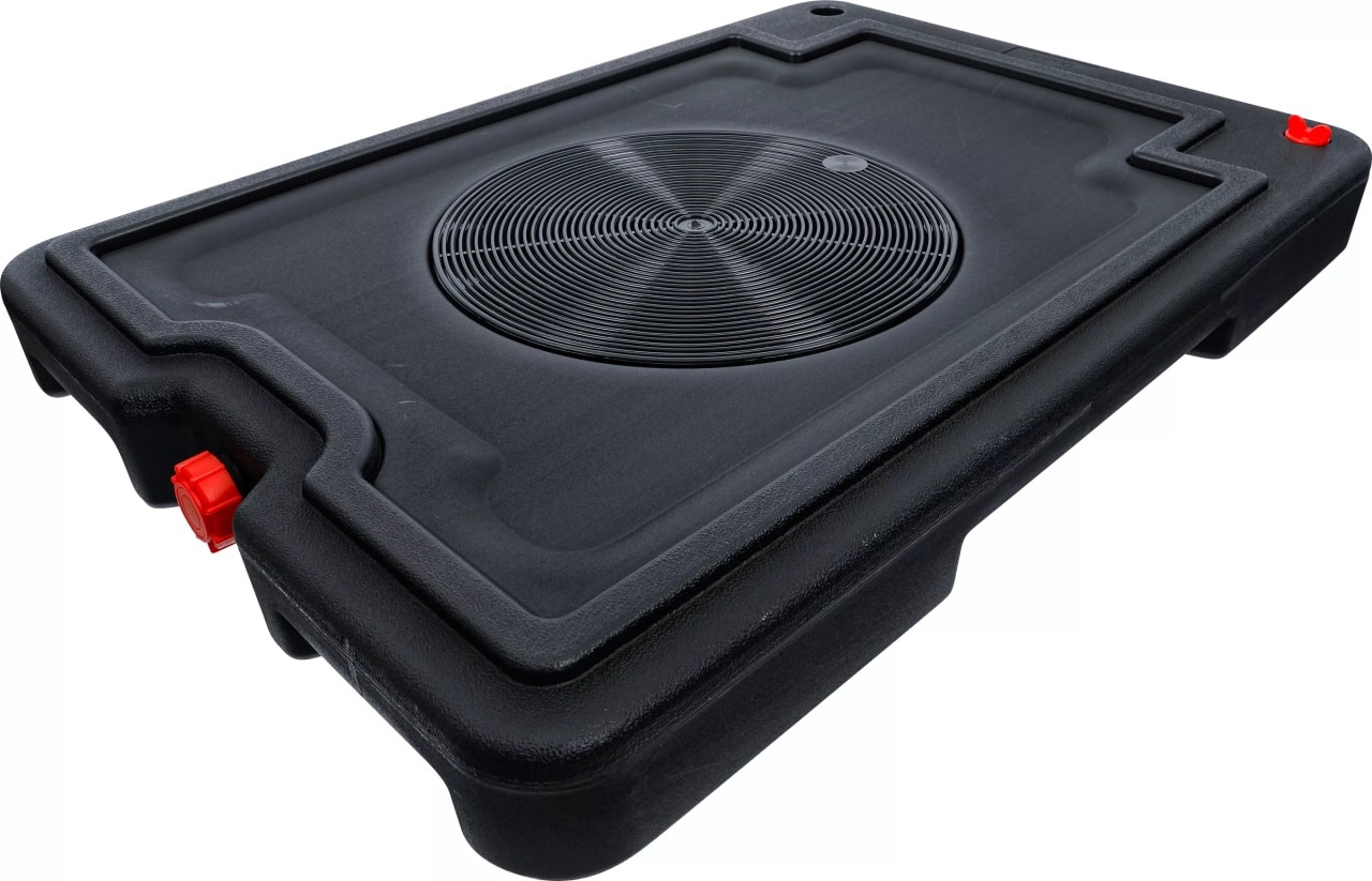 Recuperator de ulei, antigel extraplat , dimensiuni cuva colectare 490x620mm, inaltime 100mm, capacitate 20 litri, BGS 8719 – SimpleTools Recuperator de ulei, antigel extraplat , dimensiuni cuva colectare 490x620mm, inaltime 100mm, capacitate 20 litri, BGS 8719 - SimpleTools