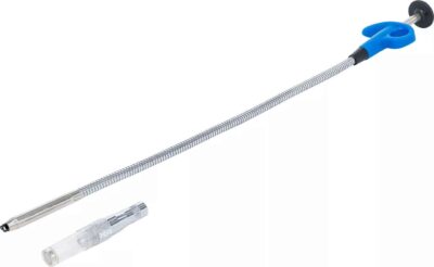 Recuperator magnetic cu lumina si gheara de prindere pentru suruburi si piulite, lungime 500mm, BGS 3197