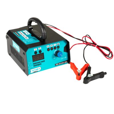 Redresor auto Detoolz, 360W 12V-24V, 15A-20A 10-400Ah CM - In lucru