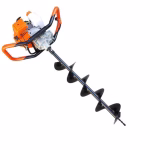 Motoburghiul Craf-Tec 6,1 Kw 8.1 CP roșu MX564 + Burghiu 150mm - Motocositoare si Motounelte