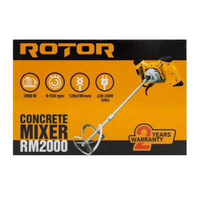 RM2000 ROTOR Mixer universal electric - Scule tencuit/Vopsit/Slefuit si Taiat