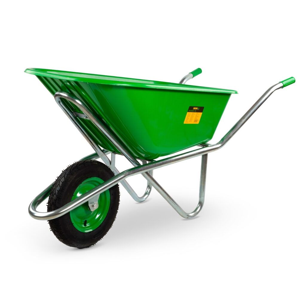 Roaba cuva din plastic 100L PARTNER PRO Cadru Galvanizat - Roabe/Lize si Carucioare