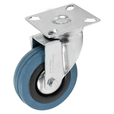 Roata pivotanta Detoolz, cauciuc+PP 75x21mm G01