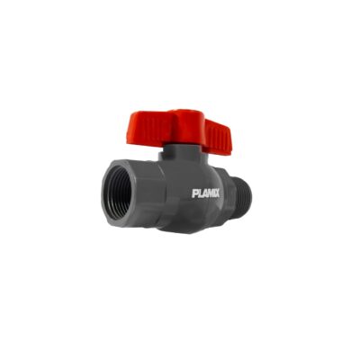 Robinet apa filet interior-exterior PLAMIX PVM - 1" PVC - Pachet 10 bucati