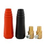 SET 2 CONECTORI CABLU SUDURA 35-50 TATA , 200-300A - In lucru