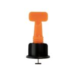 Set 50 dispozitive reglaj nivel placi ceramice - In lucru