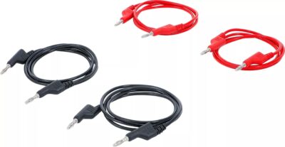 Set cabluri testare multimetru, 4 mm, BGS 8937