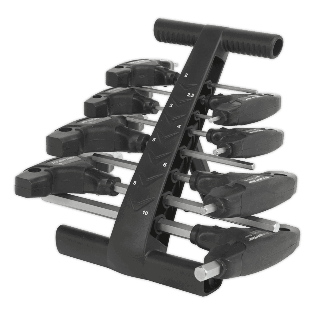 Set chei hex maner T metrice 8 piese Sealey - Truse Scule