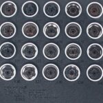 Set chei speciale pentru antifurt roti Volkswagen, antrenare hexagon 17mm, 22-piese, BGS 8963 - Scule service roti