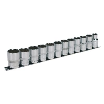 Set chei tubulare bihexagonale, 12 piese, 1/2"