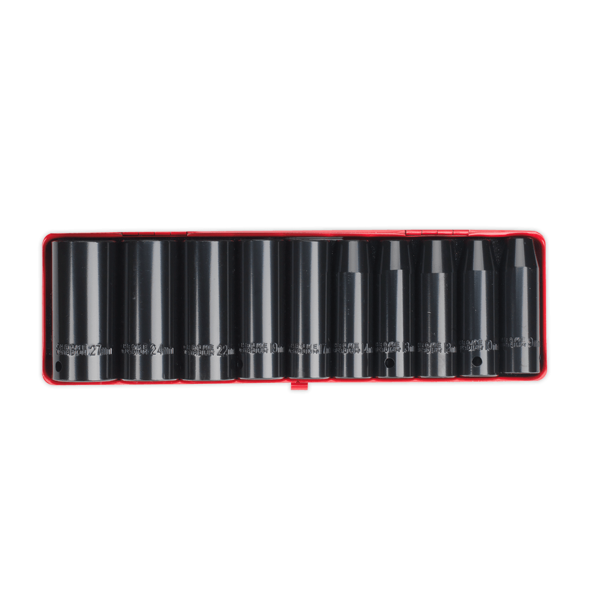 Set chei tubulare de impact lungi, 10 piese, 1/2″ – SimpleTools Set chei tubulare de impact lungi, 10 piese, 1/2" - SimpleTools
