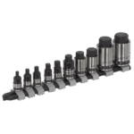Set chei tubulare Hex, 1/4”, 3/8” si 1/2”, 12 piese - Black Series - Truse Scule