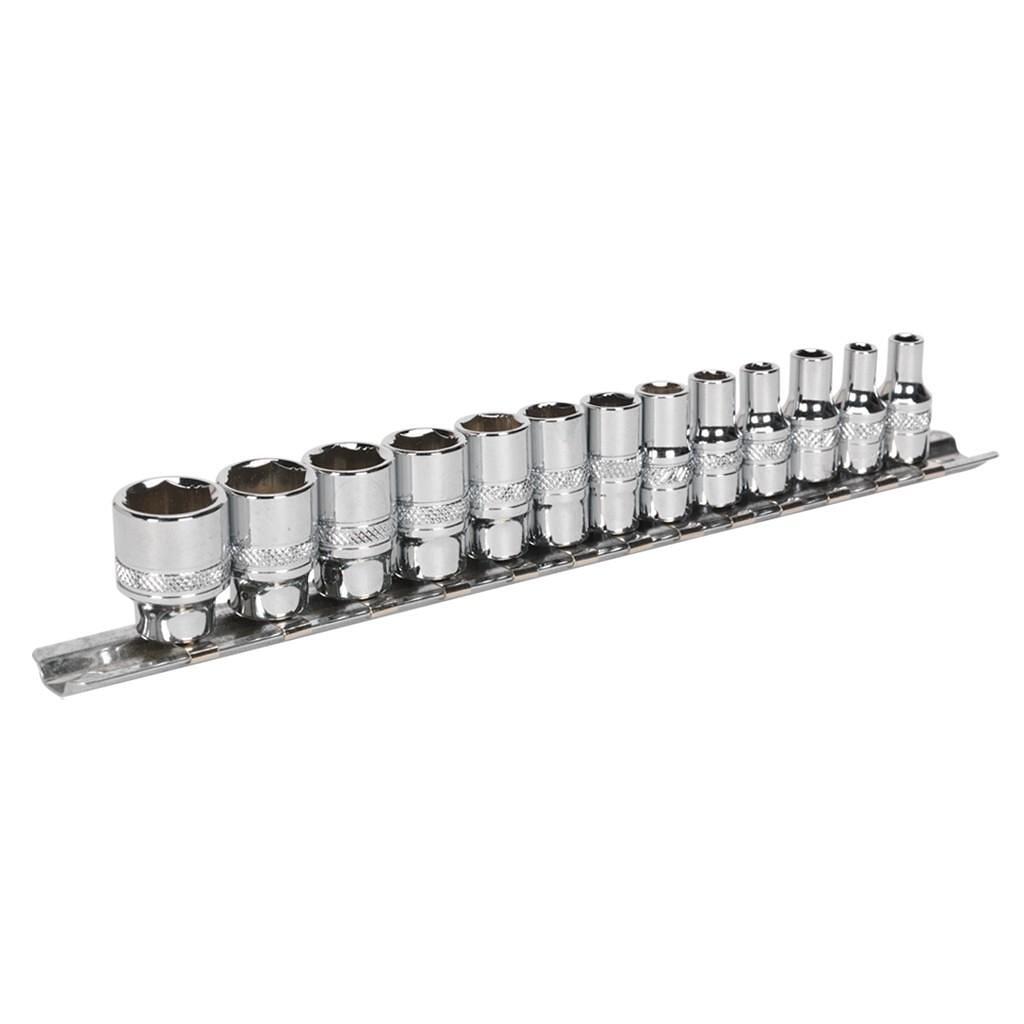 Set chei tubulare LOCK-ON, 1/4″, 13 piese – In lucru Set chei tubulare LOCK-ON, 1/4", 13 piese - In lucru