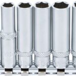 Set chei tubulare lungi 4 -13 mm, profil hexagon, antrenare 6,3 mm (1/4"), 11 piese, BGS 2221 - Truse Scule