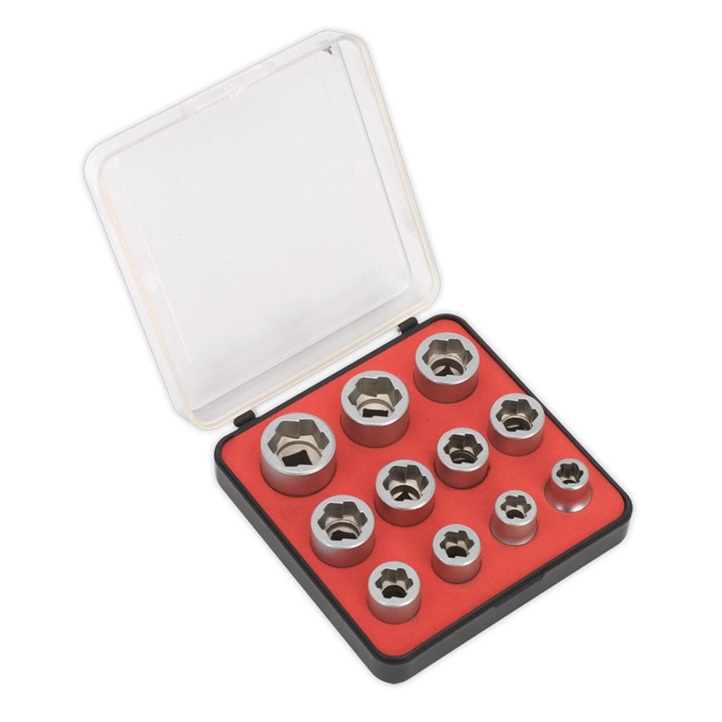 Set chei tubulare pentru extragere suruburi – SimpleTools Set chei tubulare pentru extragere suruburi - SimpleTools