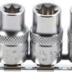 Set chei tubulare Profil E, E6 - E16, antrenare 1/4" - 3/8", 7 piese, BGS 2027 - Truse Scule