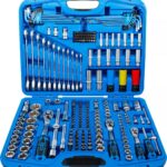 Set chei tubulare Profil ondulat, antrenare 6,3 mm (1/4") / 10 mm (3/8") / 12,5 mm (1/2"), 218 piese, BGS 8820 - Truse Scule