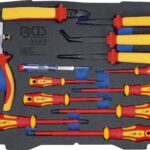 Set cleşti / şurubelniţe VDE in termoformat, 13 piese, BGS 3352 - Surubelnite/Torx-uri si Inbusuri