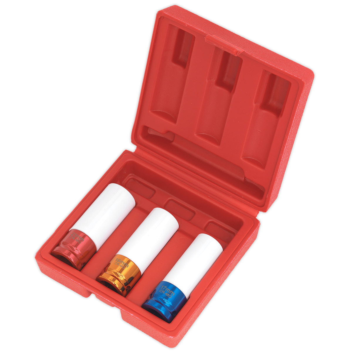 Set de chei tubulare de impact, 3 piese, 1/2” – SimpleTools Set de chei tubulare de impact, 3 piese, 1/2” - SimpleTools