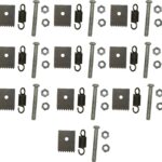 Set de piese de schimb pentru masina de legat: cutit, arc, surub ROTOR - Pachet 10 bucati - In lucru