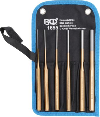 Set dornuri lungi 2.5-8mm,200mm lungime,6piese, BGS 1655