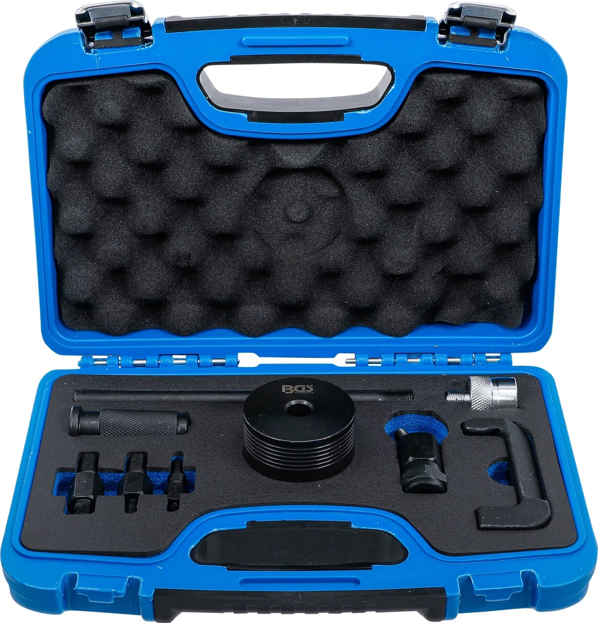 Set extractoare pentru injectoare Bosch, cu ciocan inertial si articulatie de impact + adaptoare, 6 piese, BGS 62635 – SimpleTools Set extractoare pentru injectoare Bosch, cu ciocan inertial si articulatie de impact + adaptoare, 6 piese, BGS 62635 - SimpleTools