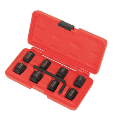 Set extractoare pentru suruburi, 9 piese, Sealey - SimpleTools