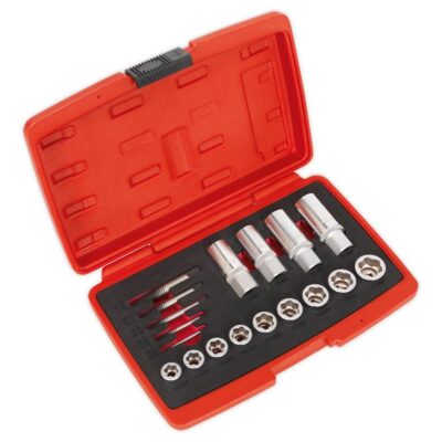 Set extractoare pentru suruburi rupte, 18 piese, Sealey