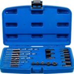 Set extractoare suruburi si prezoane rupte, 25 piese, BGS 8462 - Recuperatoare/Extractoare si Prese