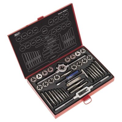 Set filiere si tarozi, 40 piese, SEALEY