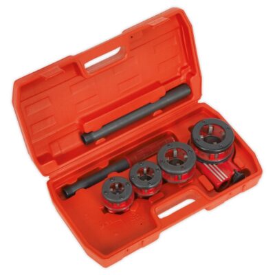 Set filiere tevi 1/2", 3/4", 1", 1-1/4", Sealey