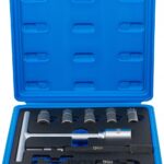 Set freze pentru rectificat scaune de injectoare, BGS 62604 - Motor