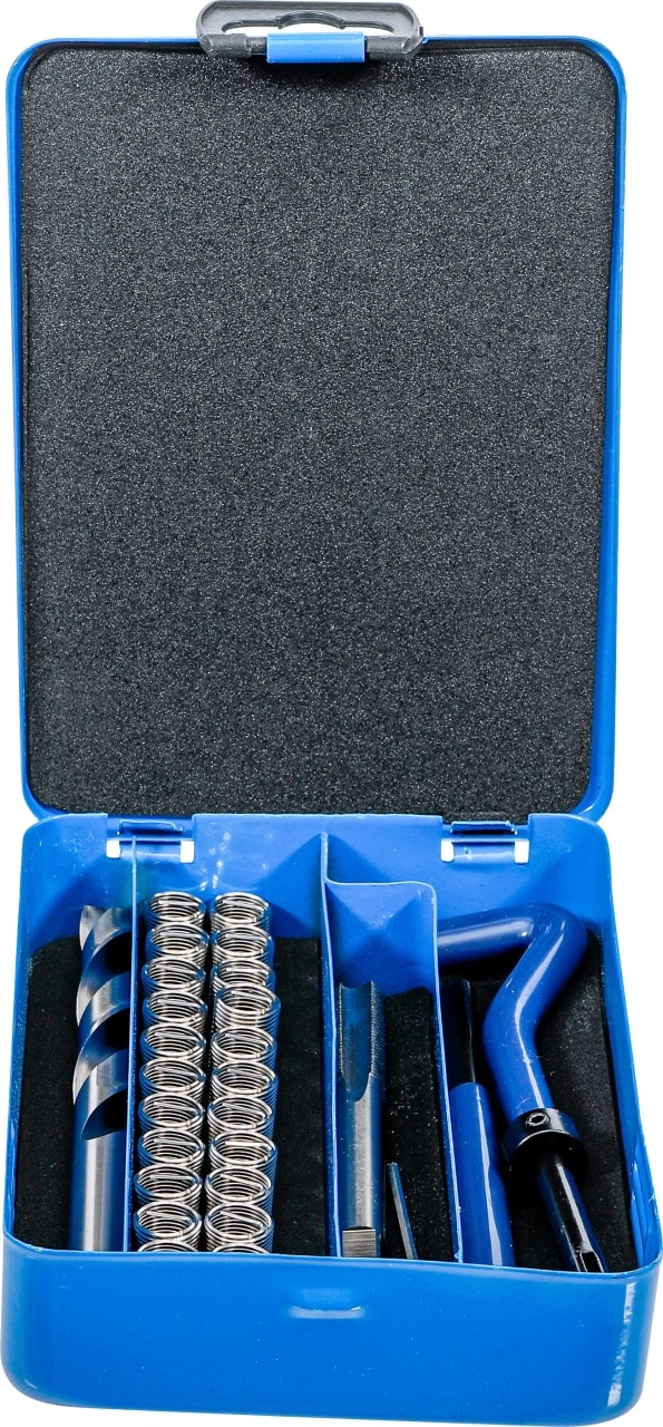Set Helicoil pentru reparatii filete M10x1.00, 14 piese, BGS 1958 – SimpleTools Set Helicoil pentru reparatii filete M10x1.00, 14 piese, BGS 1958 - SimpleTools