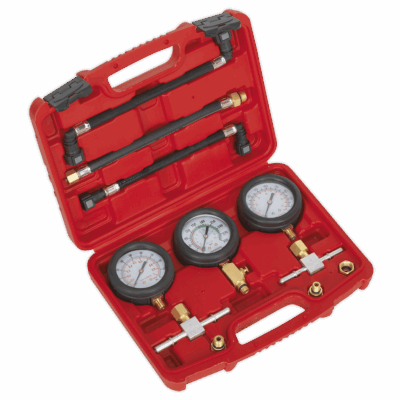 Set manometre compresie motociclete, 3 piese - SimpleTools