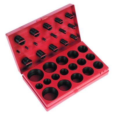 Set O-ring-uri 419 bucati, caseta organizatoare - Sealey - Consumabile etansare si fixare
