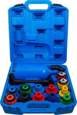 Set palnie si adaptoare pentru schimb de ulei, 15 piese, BGS 8505-2