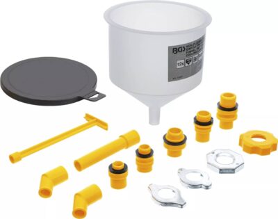 Set pâlnii pentru umplere cu lichid de racire, 12 piese, BGS 70000