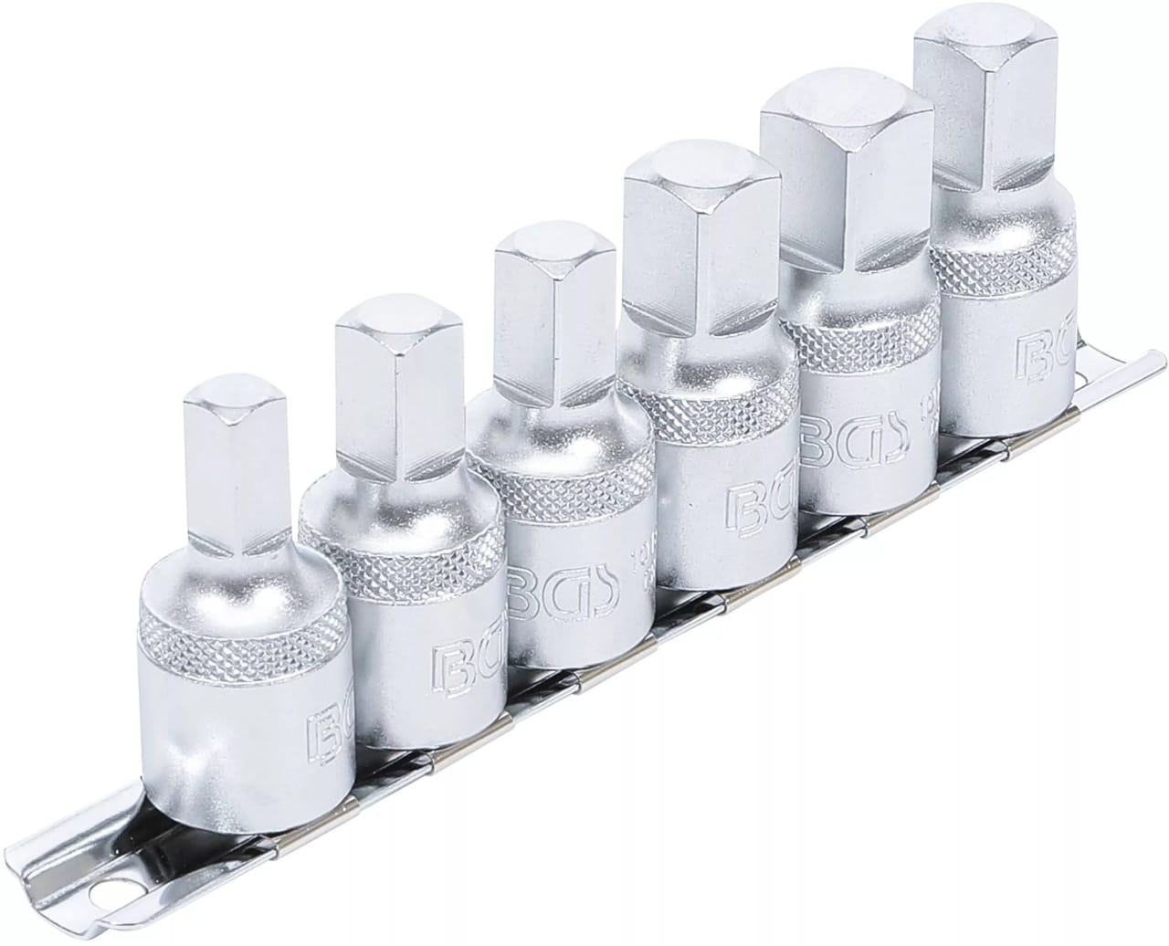 Set patrate de baie pentru busoane 8-14 mm, actionare 1/2”, 6 piese, BGS 1016 – SimpleTools Set patrate de baie pentru busoane 8-14 mm, actionare 1/2'', 6 piese, BGS 1016 - SimpleTools