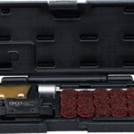 Set pentru curatat si indepartat garnituri de etansare de bai de ulei, 19 piese, BGS 9327 - Schimb ulei