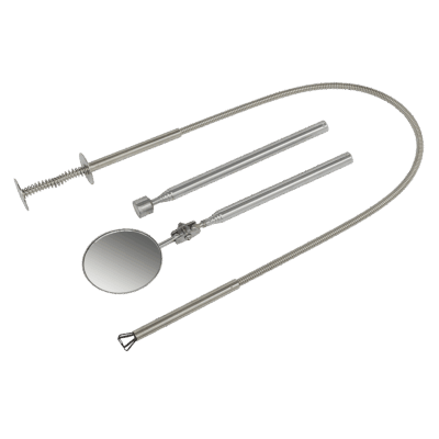 Set recuperator magnetic si oglinda, 3 piese