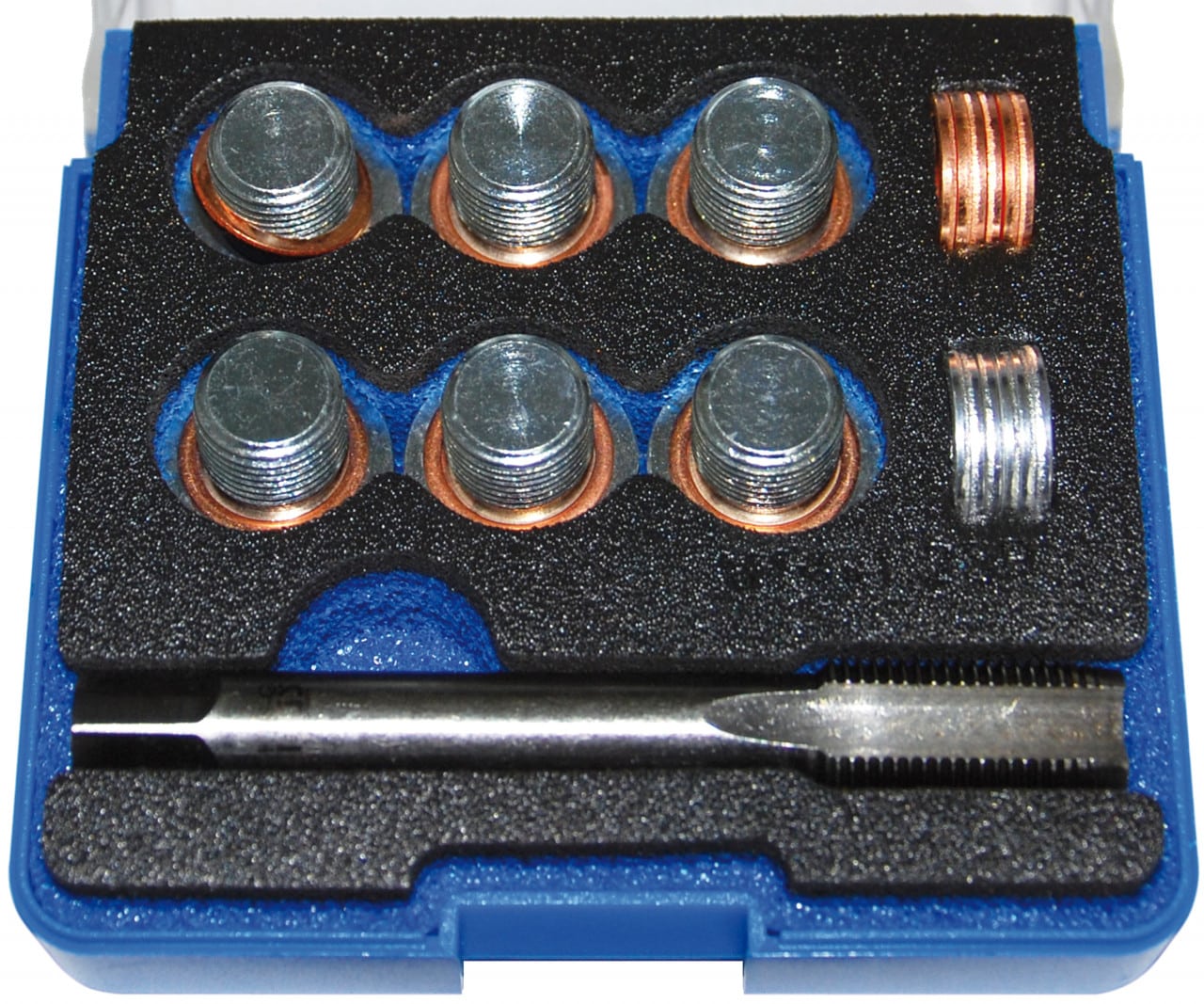 Set reparaţie pentru filet baie scurgere ulei M14 x 1,25 mm, BGS 151 – SimpleTools Set reparaţie pentru filet baie scurgere ulei M14 x 1,25 mm, BGS 151 - SimpleTools