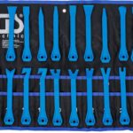 Set spatule pentru demontat interioare, bumbi, clipsuri, 27 piese, BGS 8611 - SimpleTools