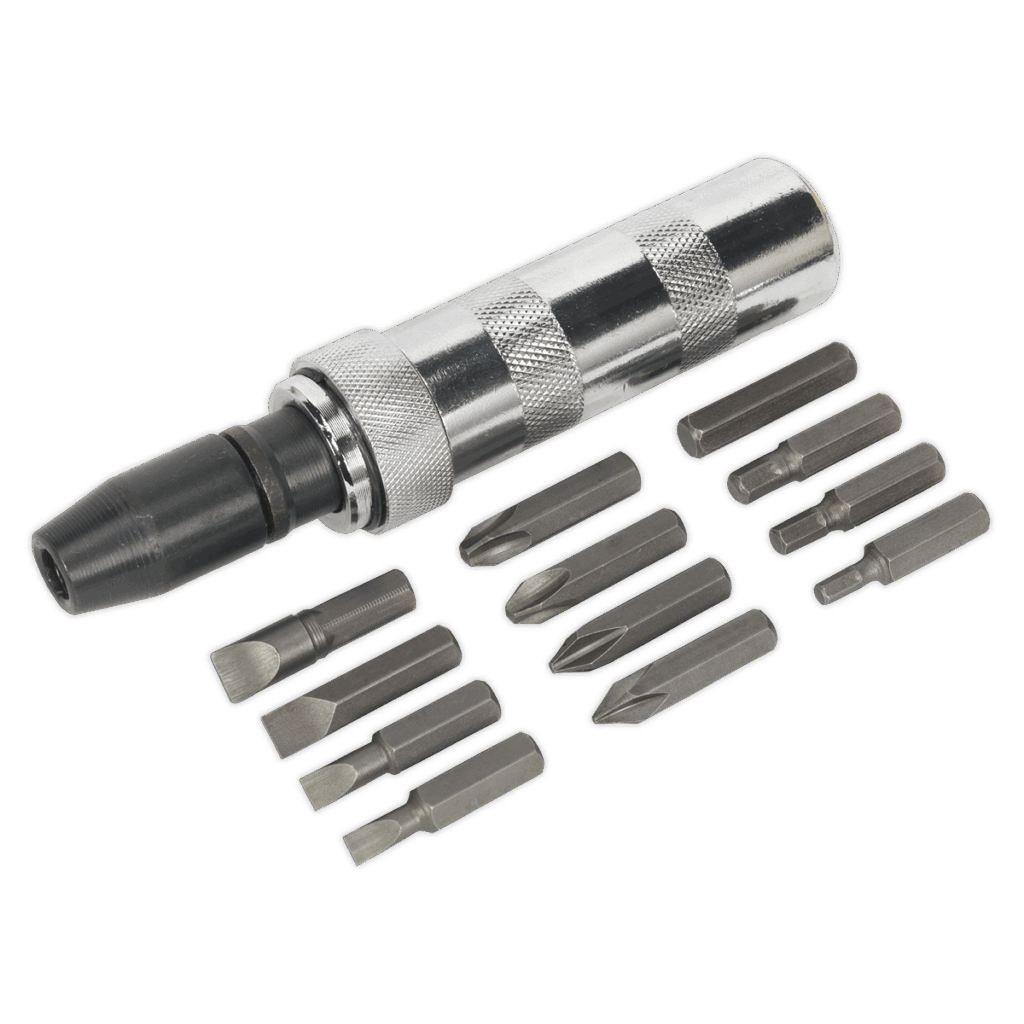 Set surubelnita de impact, 1/2", 15 piese, Sealey - Surubelnite/Torx-uri si Inbusuri