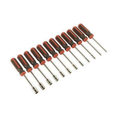 Set surubelnite cu capat chei tubulare, 12 piese