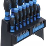 Set surubelnite, cu sortiment de biţi, in suport de plastic, 29 piese, BGS 6825 - Surubelnite/Torx-uri si Inbusuri