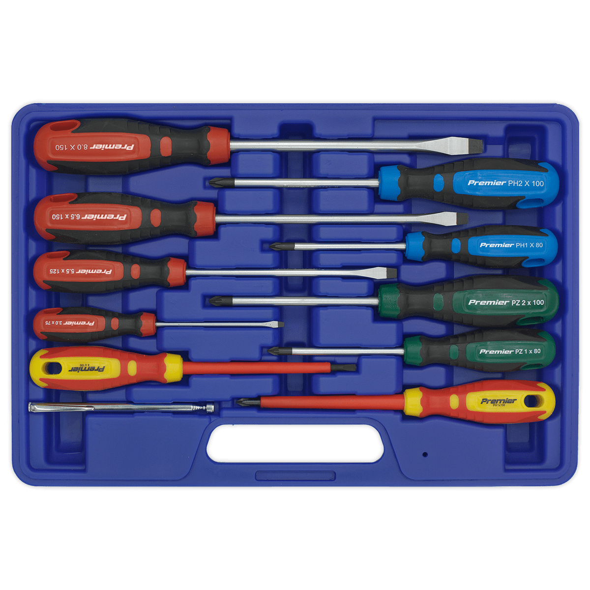 Set surubelnite GripMAX, 11 piese, Sealey – SimpleTools Set surubelnite GripMAX, 11 piese, Sealey - SimpleTools