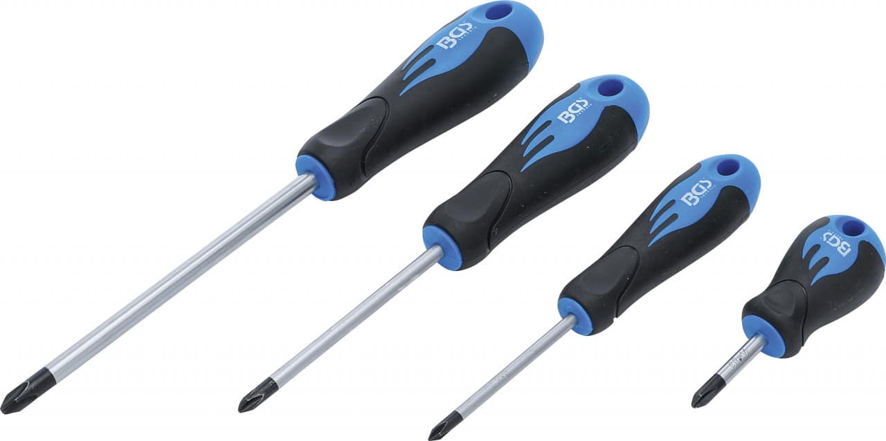 Set şurubelniţe, JIS, 4 piese, BGS 70049 – SimpleTools Set şurubelniţe, JIS, 4 piese, BGS 70049 - SimpleTools